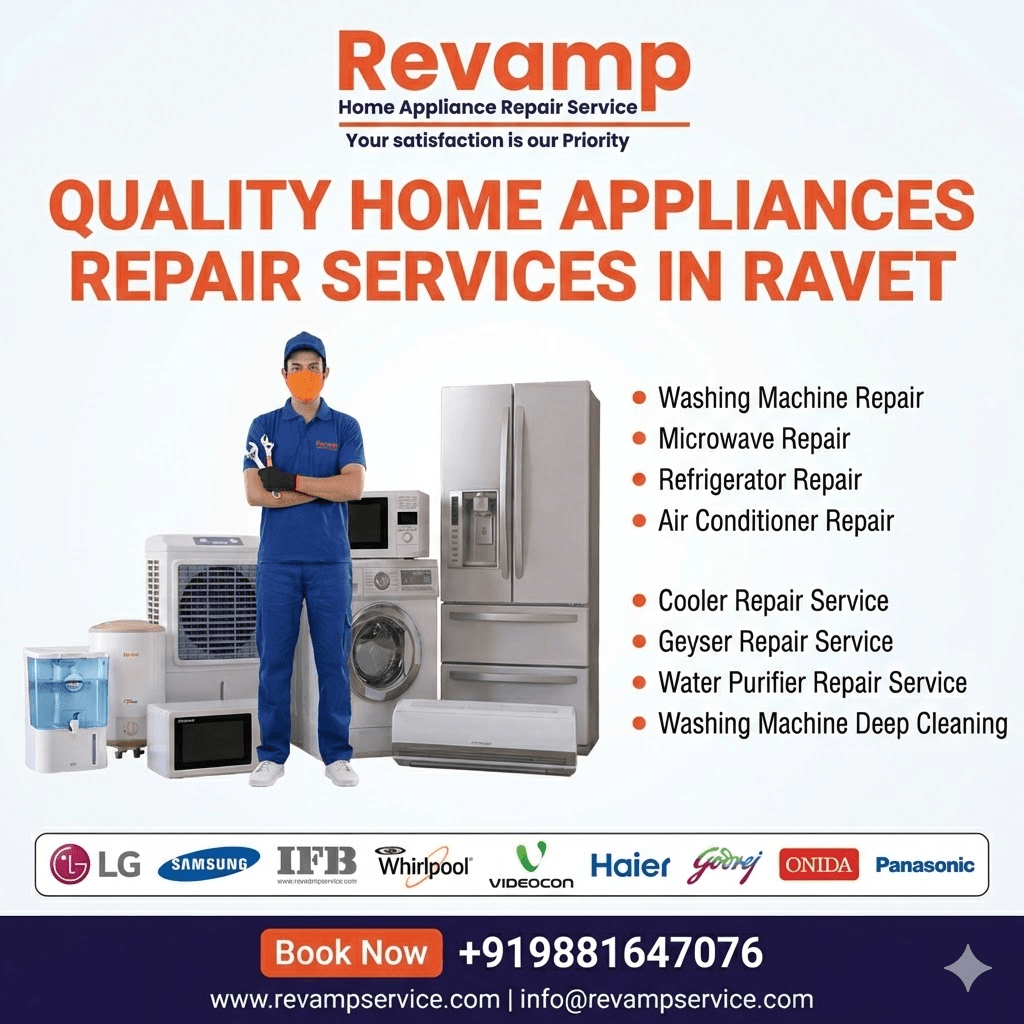 home appliance repair services in Ravet, Pune , refrigerator repair, AC, Fridge, Washing Machine, Oven Repair Service in Ravet