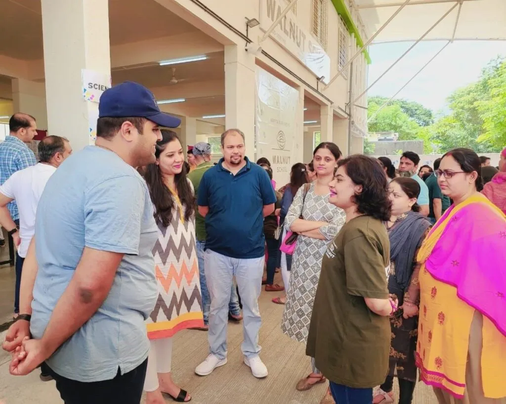 parents session held in CBSE school in ravet